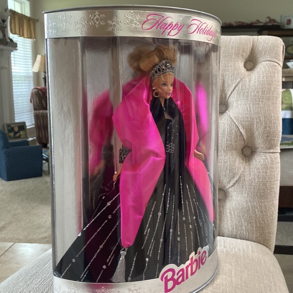 1998 Holiday Barbie NRFB RARE Misprint Box in EXCELLENT condition! NEVER OPENED! - Picture 5 of 16